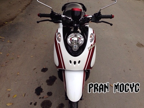 ขาย yamaha fino สีขาวเเดง ปี2013 ขาย yamaha fino สีขาวเเดง ปี2013