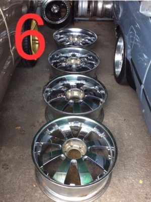 ขายล้อขอบ22 โครเมี่ยม สวยๆสภาพดี  ถูกๆครับ 18000.- ครับ