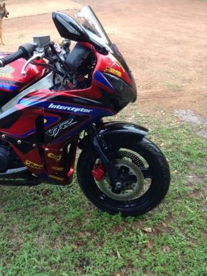 vfr 750 แต่ง cbr 1000  y2008 ทะเบียนโอน