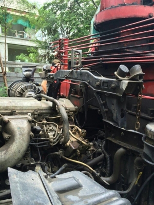 รถฮีโน่ 6 ล้อ FG1J ติดเครน 4.5 ตัน. 220 แรงม้า. ปี 49 สนใจติดต่อ 081 - 6079515 รถฮีโน่ 6 ล้อ FG1J ติดเครน 4.5 ตัน. 220 แรงม้า. ปี 49 สนใจติดต่อ 081 - 6079515