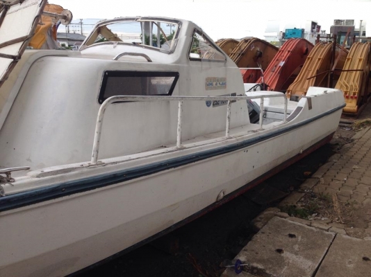 ขายเรือยามาฮ่า 23 ฟุตหัวปิด+เครื่อง 90 แรง ยามาฮ่า 2 จังหวะ