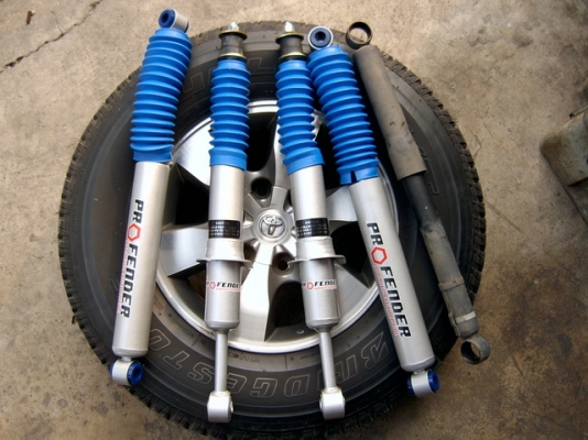 ชุดอัพเกรดช่วงล่าง Toyota by Shock Profender ชุดอัพเกรดช่วงล่าง Toyota by Shock Profender
