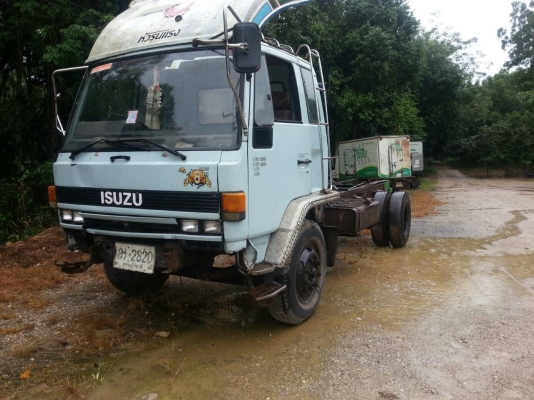 6ล้อ..195 แรง..หัว-คัสซี...FTR32HR-3000205 รถห้างแท้ๆสภาพดี...(ยกตู้ลง..ขายหัว-คัสซี)