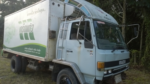 6ล้อ..195 แรง..หัว-คัสซี...FTR32HR-3000205 รถห้างแท้ๆสภาพดี...(ยกตู้ลง..ขายหัว-คัสซี)