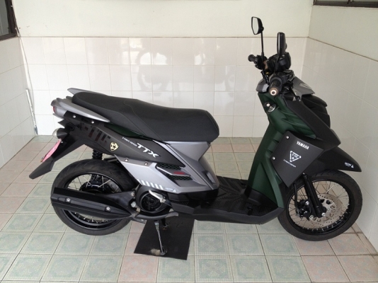 TTX รุ่นLimited ลายทหาร สีดำด้าน รถ8เดือน (ของแถม 5 รายการ)