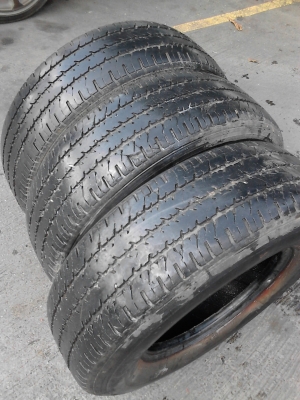 195R14 MICHELIN XCD   มี 3 เส้น  โทร.081-427-3941