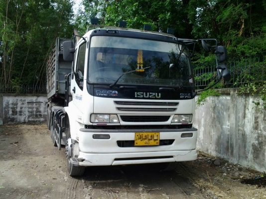 ขายด่วนหัวลาก ISUZU DECGA 270 แรง ปี 47 พร้อมชุดไฮโดรลิคเครื่องดี คัชชีสวย ยางเรเดียน พร้อมใช้ เจ้าข ขายด่วนหัวลาก ISUZU DECGA 270 แรง ปี 47 พร้อมชุดไฮโดรลิคเครื่องดี คัชชีสวย ยางเรเดียน พร้อมใช้ เจ้าข