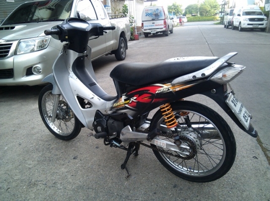 wave125r ปี48 ubox  เทาดำ 451 เครื่องดี 15,500