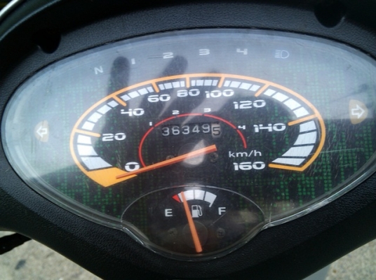 wave125r ปี48 ubox  เทาดำ 451 เครื่องดี 15,500