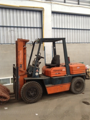 +++ ขายโฟล์คลิฟท์ TOYOTA 5FG35  ขนาด 3.5 ตัน  (รถนอก นำเข้า สภาพสวย)  เครื่องยนต์เบนซิน  เสา 3 เมตร  เกียร์ธรรมดา  งา 1,070  มม.  ยางลม  *** สนใจรายละเอียด  ราคา  คุยได้ครับ โทร. 081-659-7598 ***