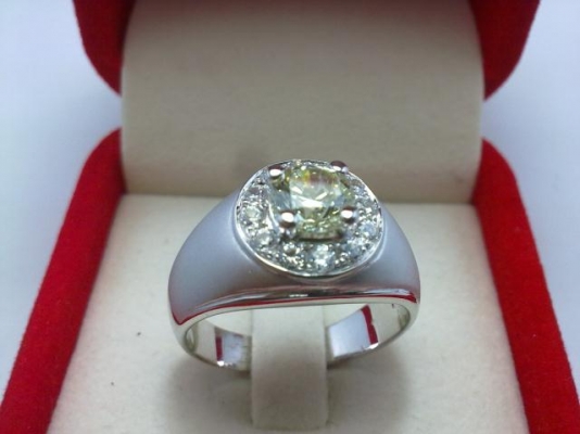 แหวนเพชรCZ