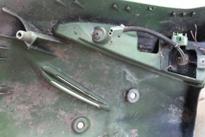 ขายกาปหน้าสเตป 110+ไฟเลี้ยวซ้าย+ขวาครบ 500 บาท