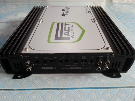 แอมป์ 4 แชลแนล FACT AUDIO