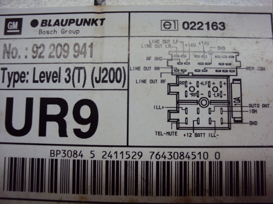 วิทยุ-เทป-ซีดี 5แผ่น ติดรถยนต์ BLAUPUNKT วิทยุ-เทป-ซีดี 5แผ่น ติดรถยนต์ BLAUPUNKT
