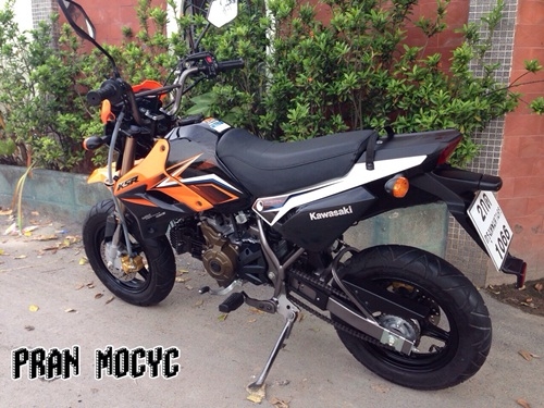 ขาย ksr สีส้มดำ ปี2014