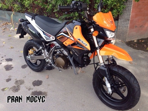 ขาย ksr สีส้มดำ ปี2014