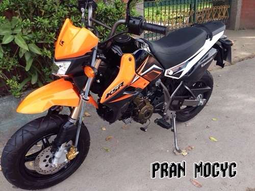 ขาย ksr สีส้มดำ ปี2014