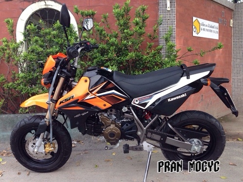 ขาย ksr สีส้มดำ ปี2014
