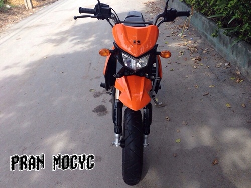 ขาย ksr สีส้มดำ ปี2014