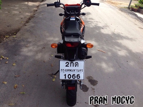 ขาย ksr สีส้มดำ ปี2014