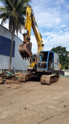 ขายแบคโฮ kobelco sk100-1 mark III เอกสารอินวอย รถใช้งานได้