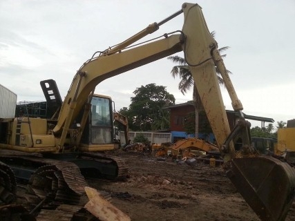 ขายแบคโฮ komatsu pc120-6 เอกสารอินวอยด์ ไฟฟ้าครบ
