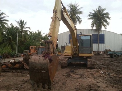 ขายแบคโฮ komatsu pc120-6 เอกสารอินวอยด์ ไฟฟ้าครบ