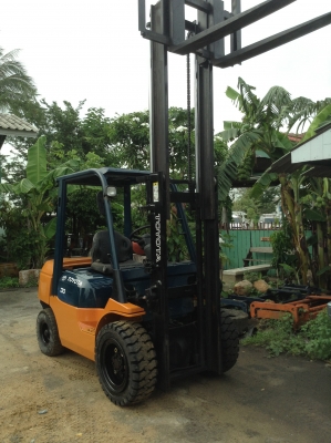 +++ ขายรถโฟล์คลิฟท์  TOYOTA 7FG30  ขนาด 3 ตัน  (รถนอก) เครื่องยนต์เบนซิน  เสา 3 เมตร  เกียร์ธรรมดา  งา 1,070  มม.  ยางตันใหม่  *** สนใจรายละเอียด  ราคา คุยได้ครับโทร. 081-659-7598 ครับ ***