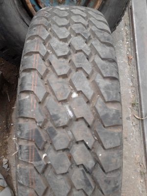 ( กะทะ 5  รู  ขอบ 14 ) TOYOTA  195R14  กะทะพร้อมล้อยาง 1 ล้อ  สวยๆดอกยางหนา โทร.081-427-3941