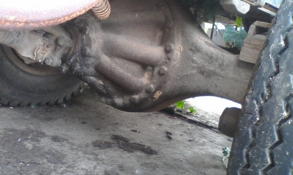 หน้ายาวดั๊ม ช่วงล่างฟูโซ่เพลาเดียว