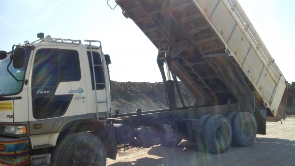 Hino FM2K เครื่อง K13D 240 แรง เกียร์ฟูลเลอร์ ปี 44 มีระบบลากพ่วง