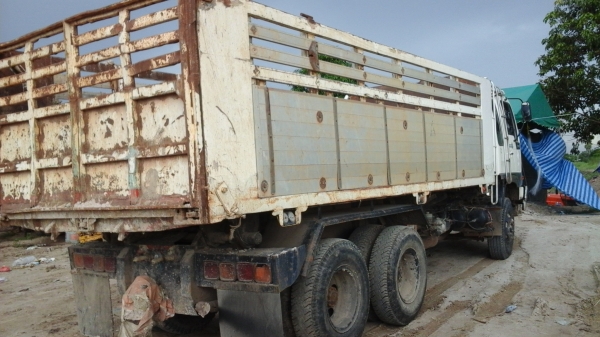 Hino FM2K เครื่อง K13D 240 แรง เกียร์ฟูลเลอร์ ปี 44 มีระบบลากพ่วง