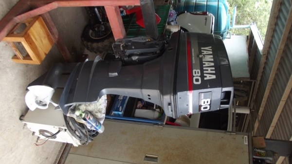 เครื่อง yamaha 80 เเรงม้า สภาพสวยๆ