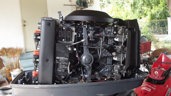 เครื่อง yamaha 80 เเรงม้า สภาพสวยๆ