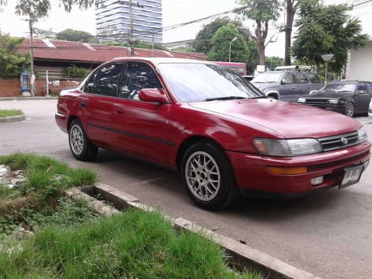 ขายtoyota  AE101 ปี94 สามห่วง รถพร้อมใช้ เกียร์ออโต้  ติดแก๊สระบบหัวฉีด ออโต้สองระบบ ภาษี ประกันชั้นสามถึงปี58ครับ  086-5414120 อั้น  ราคาต่อลองใด้ครับ
