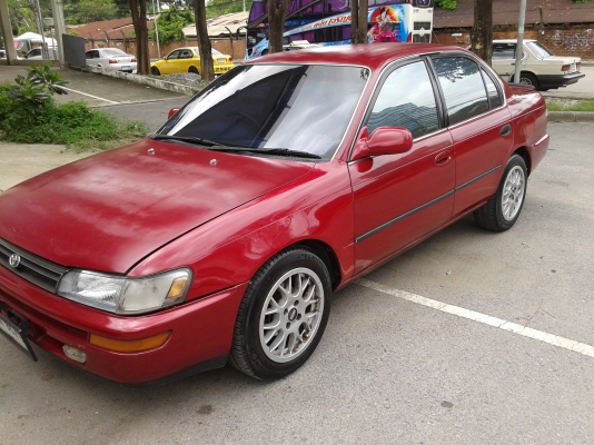 ขายtoyota  AE101 ปี94 สามห่วง รถพร้อมใช้ เกียร์ออโต้  ติดแก๊สระบบหัวฉีด ออโต้สองระบบ ภาษี ประกันชั้นสามถึงปี58ครับ  086-5414120 อั้น  ราคาต่อลองใด้ครับ