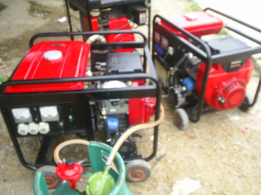 เครื่องปั่นไฟ10KVA.ใช้LPGขายแล้วครับ ขอบคุณๆเสือครับ