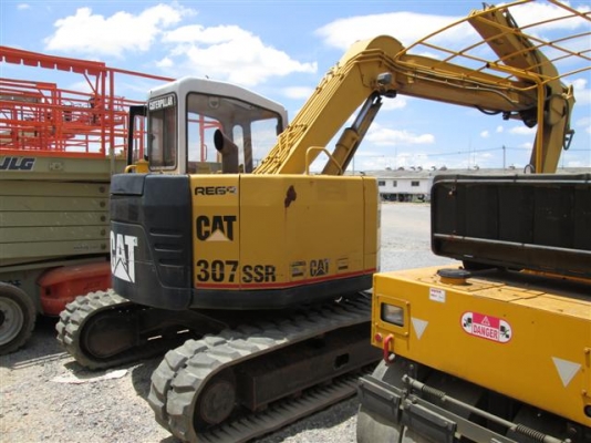 ขายรถขุดบูมสไลด์ CAT,307SSR