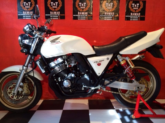 T&amp;T BIKE RAMA2ขายHONDA CB400ปี98 VS.S ฉลองครบรอบ50ปีแท้ ตรงรุ่นทุกอย่างสีเดิมด่วนๆราคาเพียง 72500 ฿