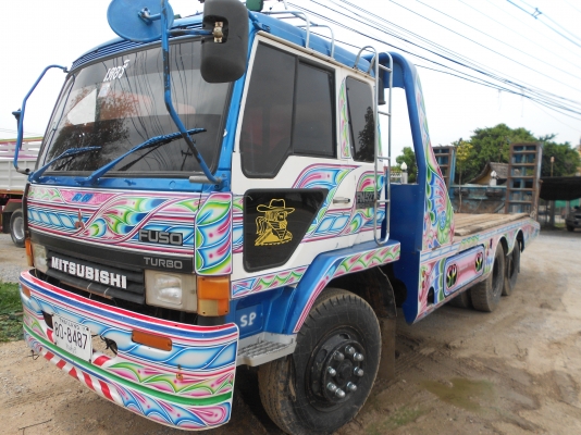 ขายด่วน FUSO แทรลเลอร์ขึ้นรถเกี่ยว 10ล้อ ,2เพลา,6 เกียร์ เดินหน้า ,แอร์พร้อม สภาพดี,ราคากันเอง