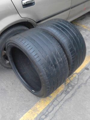 295/35R20 BRIDGESTONE  POTENZA S001   มี 2 เส้น TEL.081-427-3941