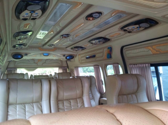 รถตู้ Commuter ปี 07แอร์ไมโครบัส ตกแต่งเต็ม