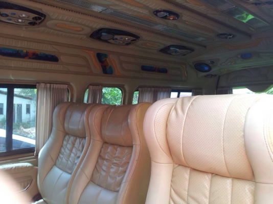 รถตู้ Commuter ปี 07แอร์ไมโครบัส ตกแต่งเต็ม