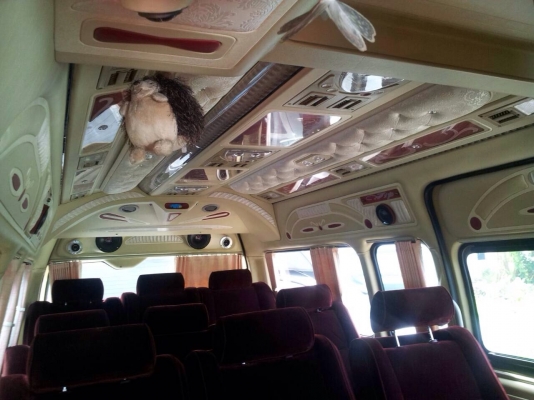 รถตู้ Commuter ปี 07แอร์ไมโครบัส ตกแต่งเต็ม