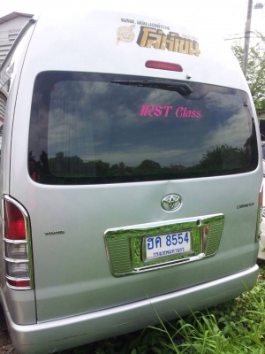 รถตู้ Commuter ปี 07แอร์ไมโครบัส ตกแต่งเต็ม