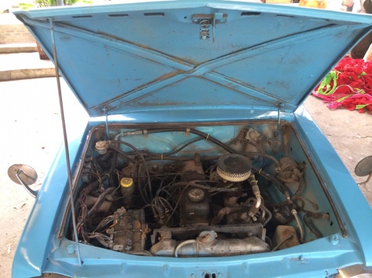 Datsun B10 2ประตู รถเล็กน่ารัก ทะเบียนโอน ต้องการขายเพราะต้องการเงินจ่ายค่าเทรมครับ