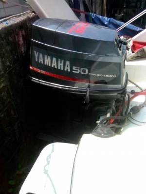 ขายถูก!!! เพื่อนฝรั่งฝากขายเรือใหม่ 15.6 ฟุต พร้อมเครื่อง YAMAHA 50 เเรง มีทริม( ไฟฟ้า )