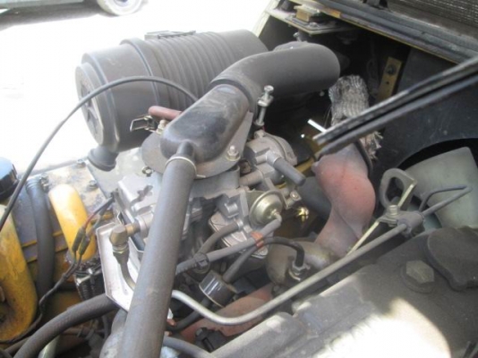 ขายรถ FORK LIFT  เบนซิน  ยี่ห้อ  TCM รุ่น : FG20N4 เสาสูง 3 เมตร