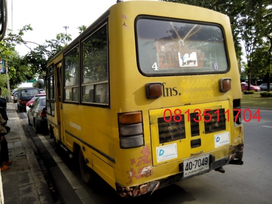 ขาย ## 75,000##รถบัสหกล้อ Toyota BU เครื่อง 13 B ตามสภาพ ถูกๆ