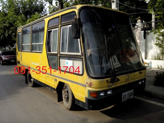 ขาย ## 75,000##รถบัสหกล้อ Toyota BU เครื่อง 13 B ตามสภาพ ถูกๆ